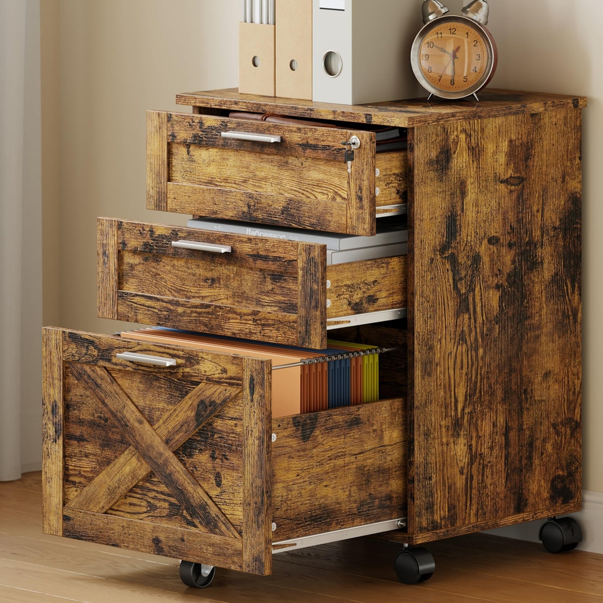 Organizador de oficina vintage Garvee
